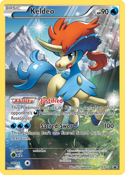 Keldeo XY118, XY Black Star Promos