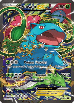 Venusaur-EX XY123, XY Black Star Promos