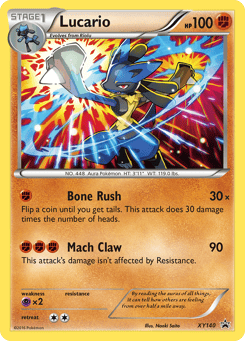 Lucario XY140, XY Black Star Promos
