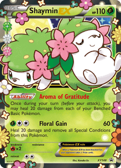 Shaymin-EX XY148, XY Black Star Promos