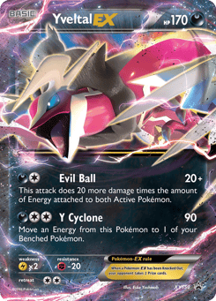 Yveltal-EX XY150, XY Black Star Promos