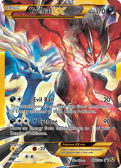 Yveltal-EX XY150a, XY Black Star Promos