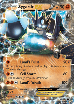 Zygarde-EX XY151, XY Black Star Promos
