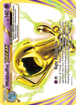 Wobbuffet BREAK XY155, XY Black Star Promos