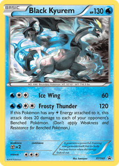 Black Kyurem XY160, XY Black Star Promos