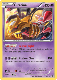 Giratina XY184, XY Black Star Promos