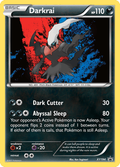 Darkrai XY194, XY Black Star Promos