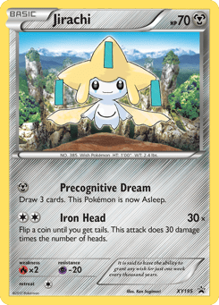 Jirachi XY195, XY Black Star Promos