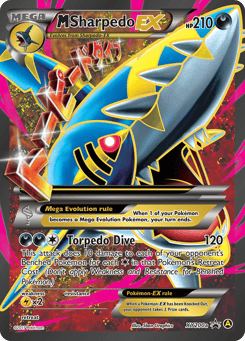 M Sharpedo-EX XY200a, XY Black Star Promos