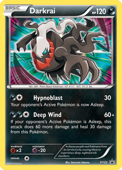 Darkrai XY22, XY Black Star Promos