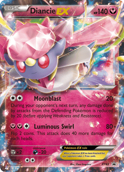 Diancie-EX XY43, XY Black Star Promos