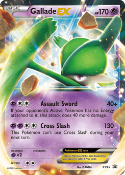 Gallade-EX XY45, XY Black Star Promos