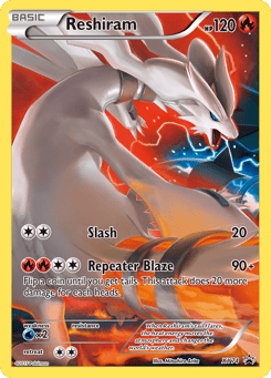 Reshiram XY74, XY Black Star Promos