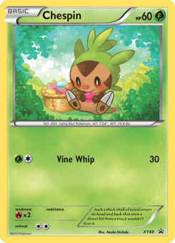 Chespin XY88, XY Black Star Promos