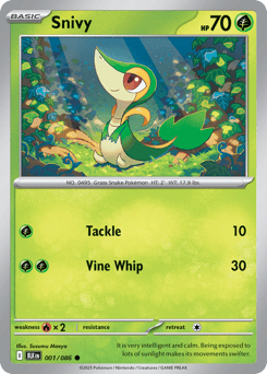 Snivy 1/86, Black Bolt