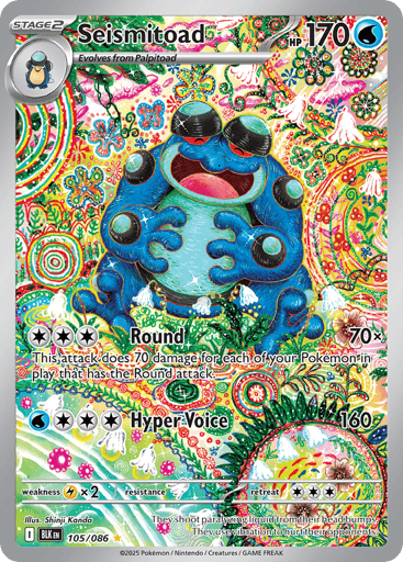 Seismitoad 105/86 from Black Bolt