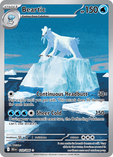 Beartic 110/86 from Black Bolt