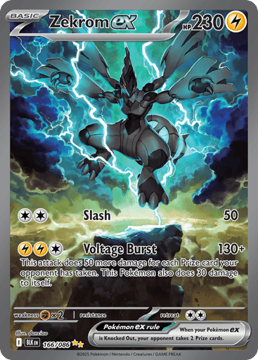 Zekrom ex 166/86 from Black Bolt