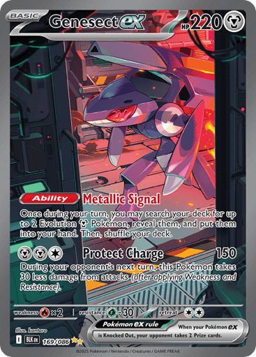 Genesect ex 169/86 from Black Bolt