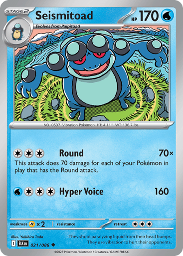 Seismitoad 21/86 from Black Bolt