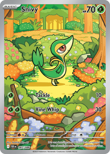 Snivy 87/86 from Black Bolt