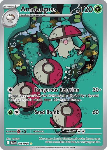 Amoonguss 96/86 from Black Bolt