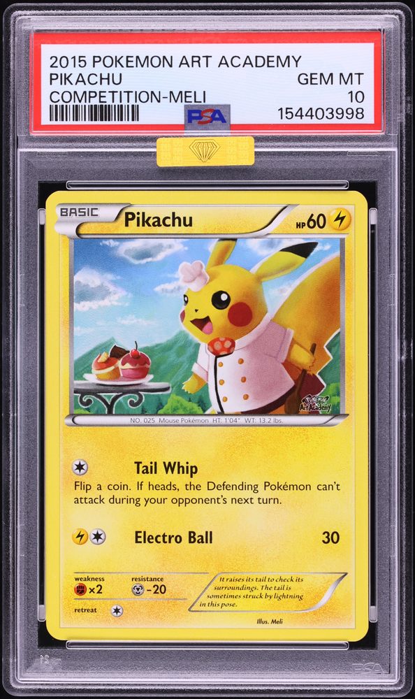 Meli Art Academy Pikachu (Japanese), Art Academy contest promo